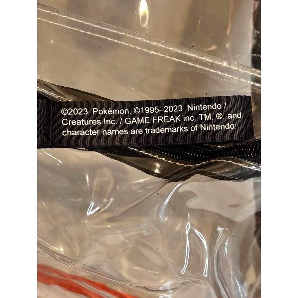 Pokémon Backpack Clear Plastic - Picture 12 of 12